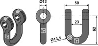 Schäkel Ø13,5 2