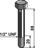 Sechskantschraube 1/2UNF 2