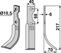 Fräsmesser 217x40mm, rechts gallery 15_2nd