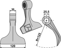 Hammerschlegel 120x30mm 2