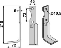 Fräsmesser 218x45mm, links gallery 22_2nd