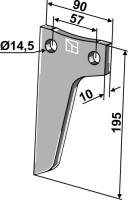 Rotorzinken 195x90mm