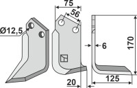 Fräsmesser 170x75mm, rechts gallery 13_2nd