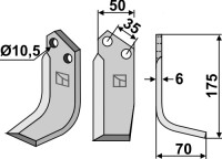 Fräsmesser 175x50mm, rechts gallery 14_2nd