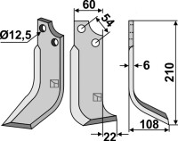 Fräsmesser 210x60mm, rechts gallery 7_2nd