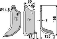 Fräsmesser 196x80mm, rechts gallery 5_2nd