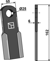 Schlegelmesser RC162x50mm gallery 3_2nd