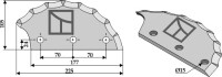 Futtermischwagenmesser, rechts 2