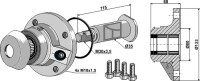 Lager komplett ohne Deckel - links 2