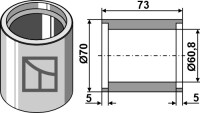 Streichblech - rechts 2