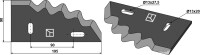 Futtermischwagenmesser, links 2