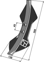 Schar für System Kongskilde 2