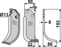 Fräsmesser 193x50mm, rechts gallery 14_2nd