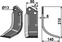 Fräsmesser 210x90mm, rechts gallery 26_2nd