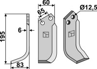 Fräsmesser 195x60mm, links gallery 17_2nd