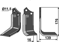 Fräsmesser 176x75mm, rechts gallery 17_2nd