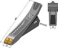 Scharspitze - Hartmetall 2