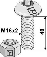 Flachrundschraube M16x2x40 mit I gallery 41_2nd