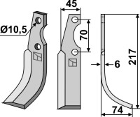 Fräsmesser 217x45mm, rechts gallery 19_2nd