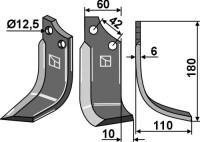 Fräsmesser 170x60mm, rechts gallery 5_2nd