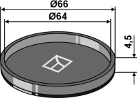 Lagerdeckel Ø66 2