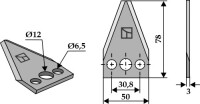 Futtermischwagenmesser 2