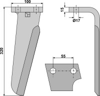 Kreiseleggenzinken, rechts 2