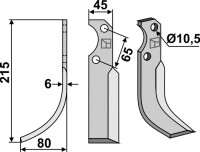 Fräsmesser 215x45mm, links gallery 47_2nd