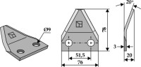 Futtermischwagenmesser 2