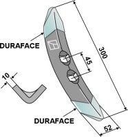 Schar 300mm - DURAFACE 2