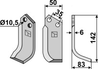 Fräsmesser 142x50mm, rechts gallery 14_2nd