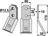 Rotorzinken 170x60mm