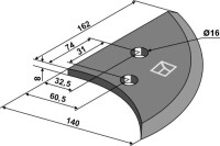 Futtermischwagenmesser 2
