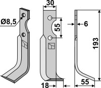 Fräsmesser 193x30mm, rechts gallery 8_2nd