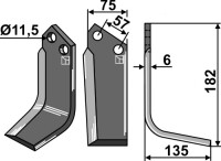 Fräsmesser 182x75mm, rechts gallery 3_2nd