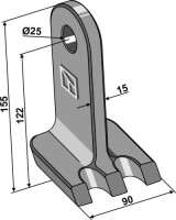 Hammerschlegel 155x90mm 2