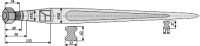 Frontladerzinken 1400mm 2