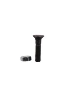 Pflugschraube M10x1,5x45 und Sechskantmutter 1