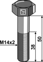 Sechskantschraube M14x2x50 ohne  gallery 3_2nd