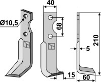 Fräsmesser 210x40mm, rechts gallery 1_2nd