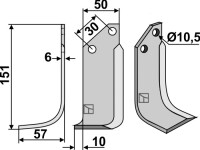 Fräsmesser 151x50mm, links gallery 14_2nd