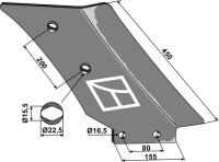 Gegenplatte - lang - rechte Ausf gallery 13_2nd