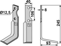 Fräsmesser 245x40mm, rechts gallery 49_2nd