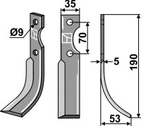 Fräsmesser 190x35mm, rechts gallery 9_2nd