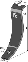 Leitblech 360x120x80mm 2