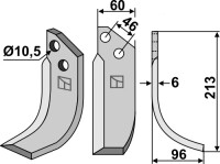 Fräsmesser 213x60mm, rechts gallery 38_2nd