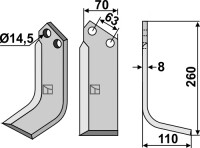 Fräsmesser 260x70mm, rechts gallery 2_2nd