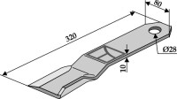 Mulchmesser 320mm 2