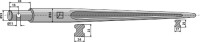 Frontladerzinken 850mm 2