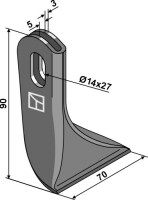 Schlegel 90x70mm 2